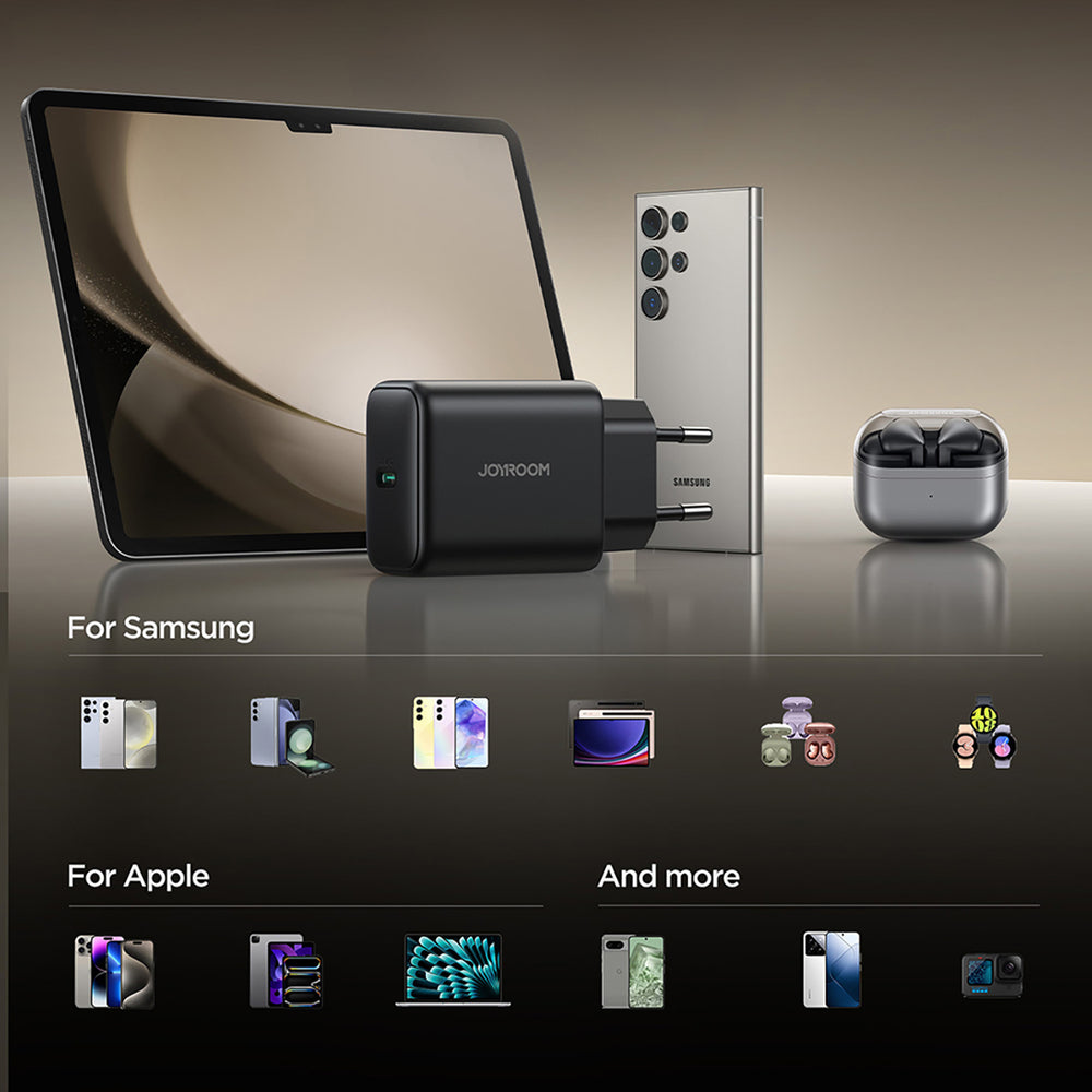 Carregador de Parede Joyroom JR-TCG13 45W GaN – Preto