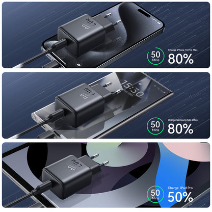 Carregador de Parede Joyroom JR-TCF20 USB-C PD 20W – Preto