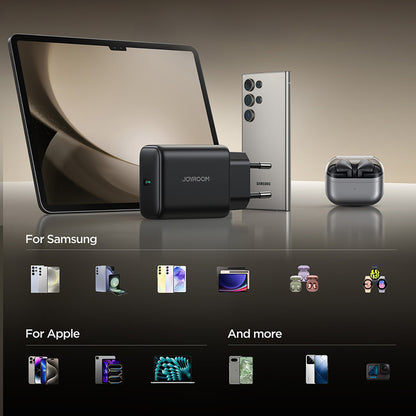 Carregador de Parede Joyroom JR-TCG13 45W GaN – Preto