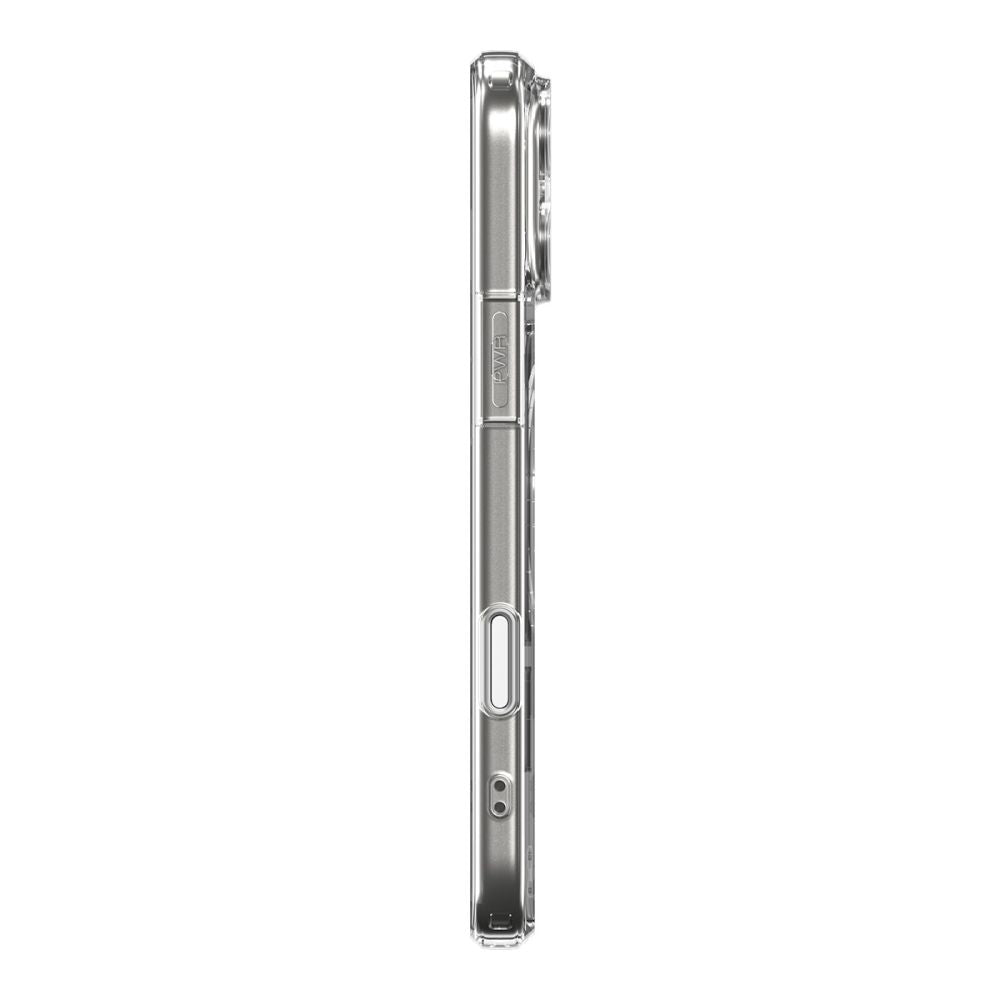 Capa Spigen Ultra Hybrid “T” MagSafe – Transparente e Branco
